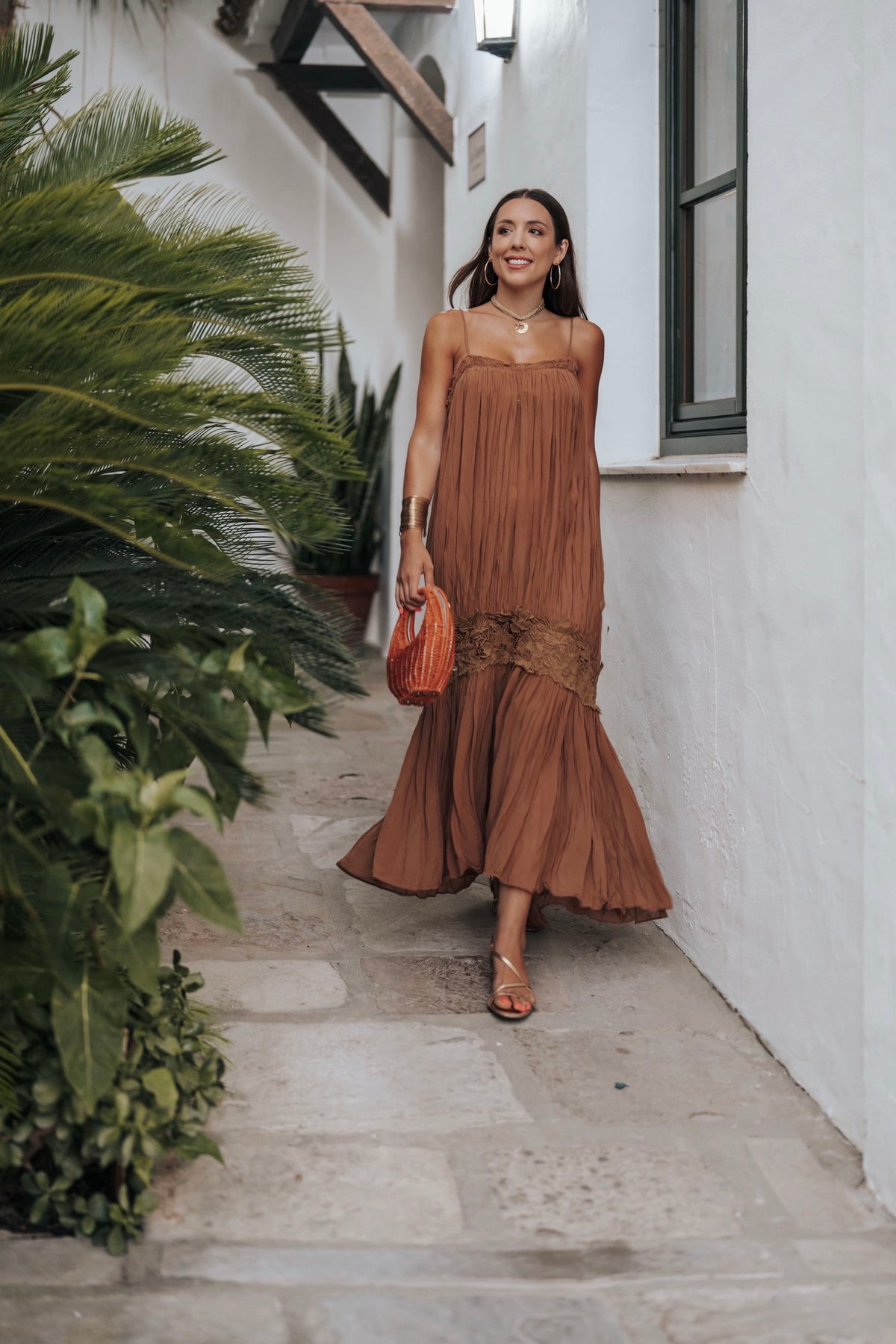 Vestido Zara boho