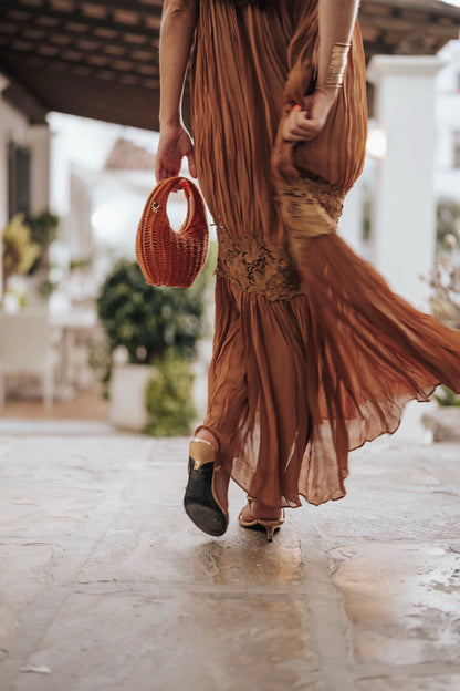 Vestido Zara boho