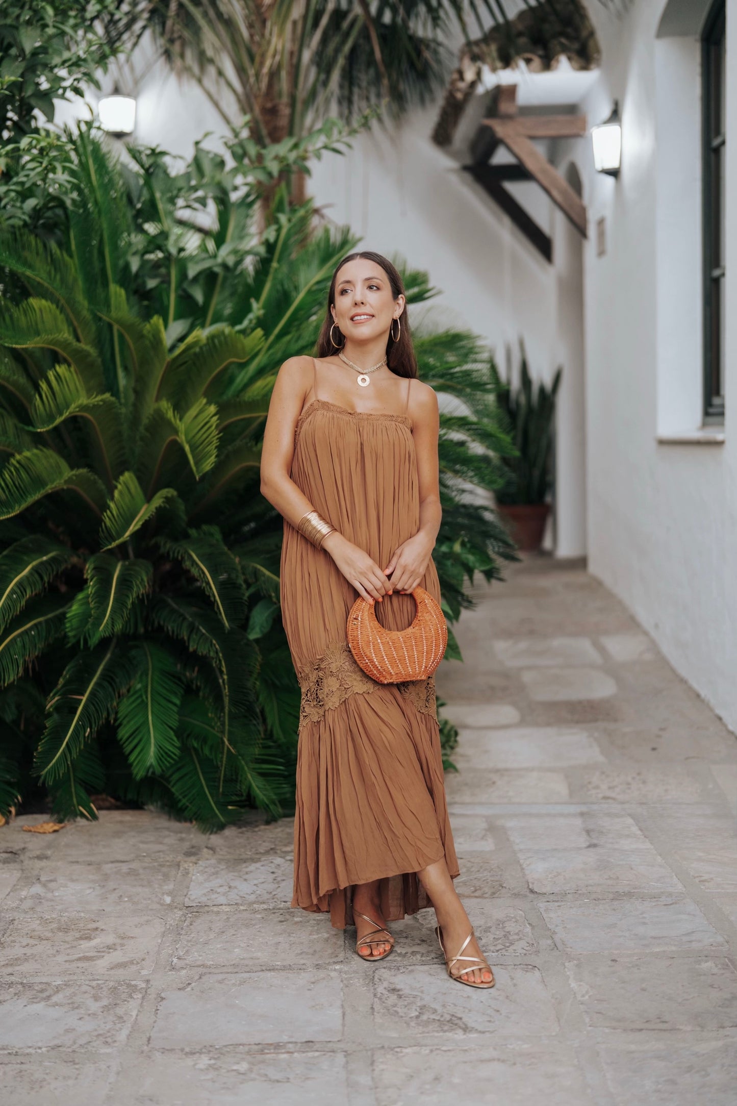 Vestido Zara boho