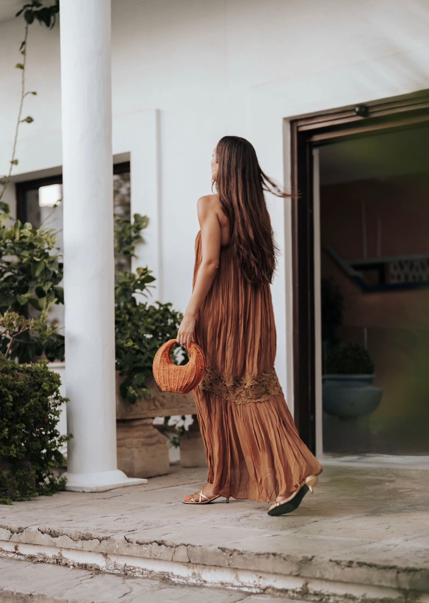 Vestido Zara boho