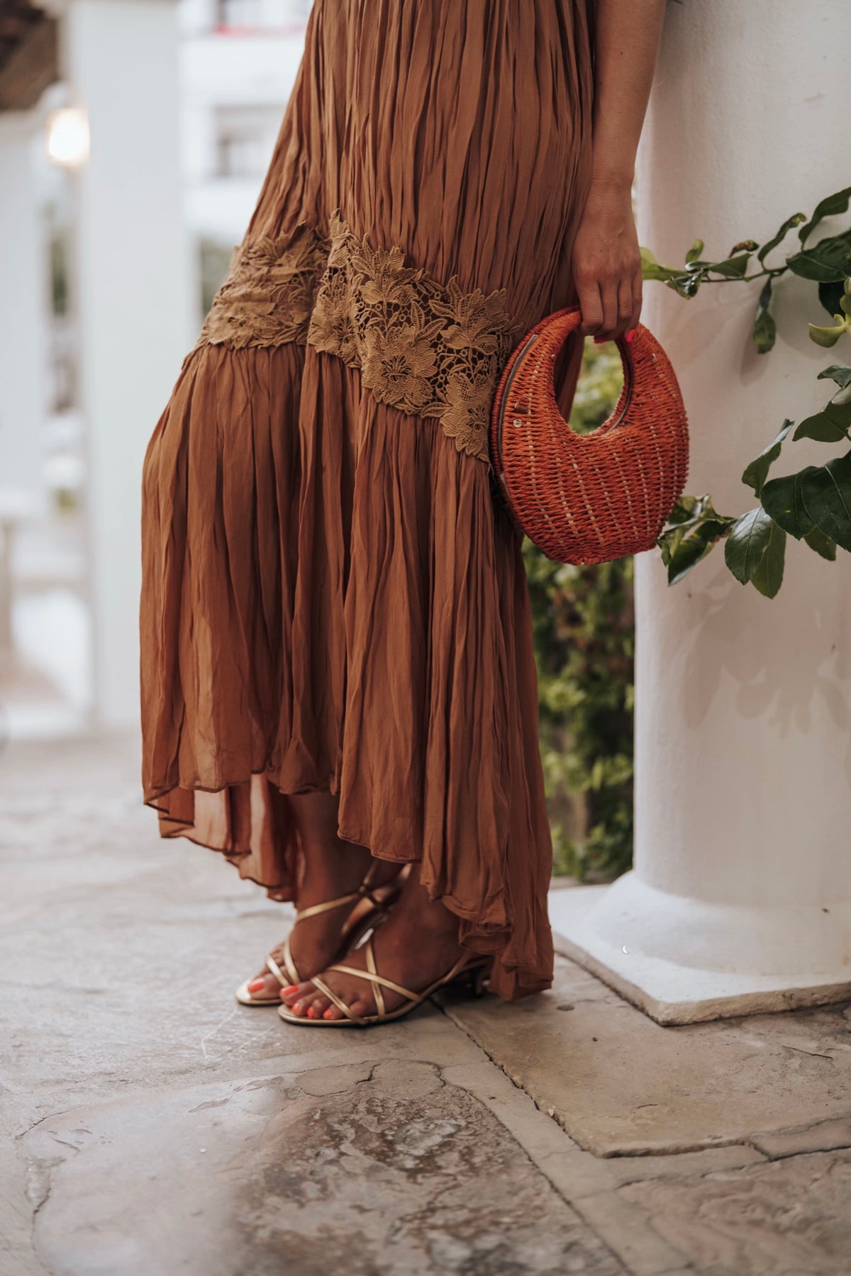 Vestido Zara boho
