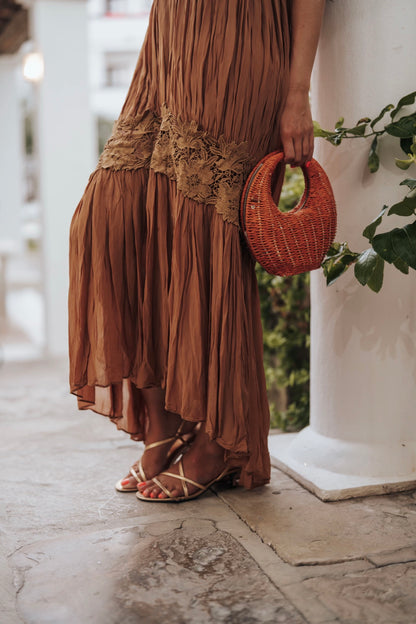 Vestido Zara boho