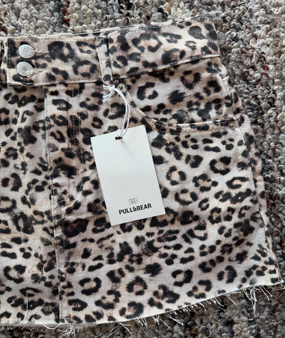 Falda animal print
